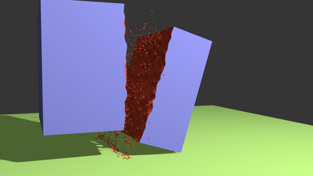 Broken Cube Animation (GLSL Shading) preview image 1